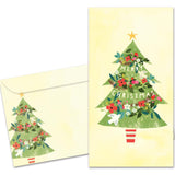 Tree-Free Greetings - Christmas Money Holder Card - Artful Designs - 1 Money Holder Greeting Card + Matching Envelope - Made in USA - 100% Recycled Paper - 3.7 x 7 - Believe in Magic (ZO70090)