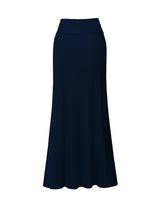 Hybrid & Company Women Versatile Fold Over Waist Maxi Skirt/Convertible Dress