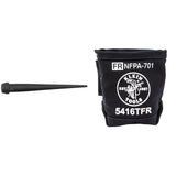 Klein Tools 3255 Bull Pin, Made in USA, Broad Head Bull Pin Resists Corrosion and Mushrooming, Heat Treated Steel with Black Finish, 1-1/4-Inch