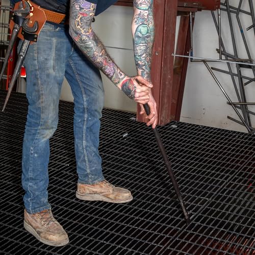 Klein Tools 3246 Round 7/8-Inch x 36-Inch Connecting Bar, Made in USA, Sleever Bar for Aligning, Prying and Chiseling