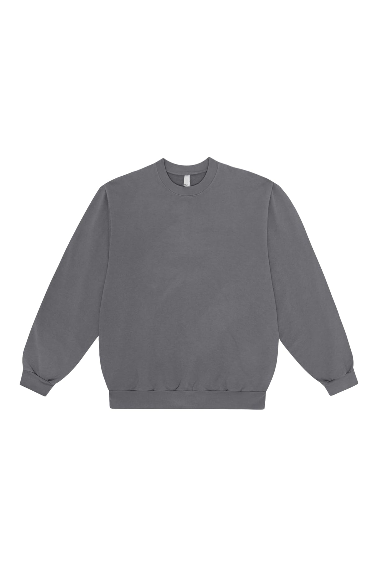 Long Sleeve Garment Dye French Terry Pullover