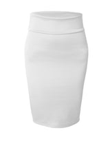 J. LOVNY Women's Stretch Bodycon Midi Pencil Skirt Made in USA S-3XL