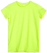 Sweet Hearts Girls 3 Pack Short Sleeve Dry-Fit Crew Neck Active Athletic Performance T-Shirt: Made in USA for Girls (7-16)