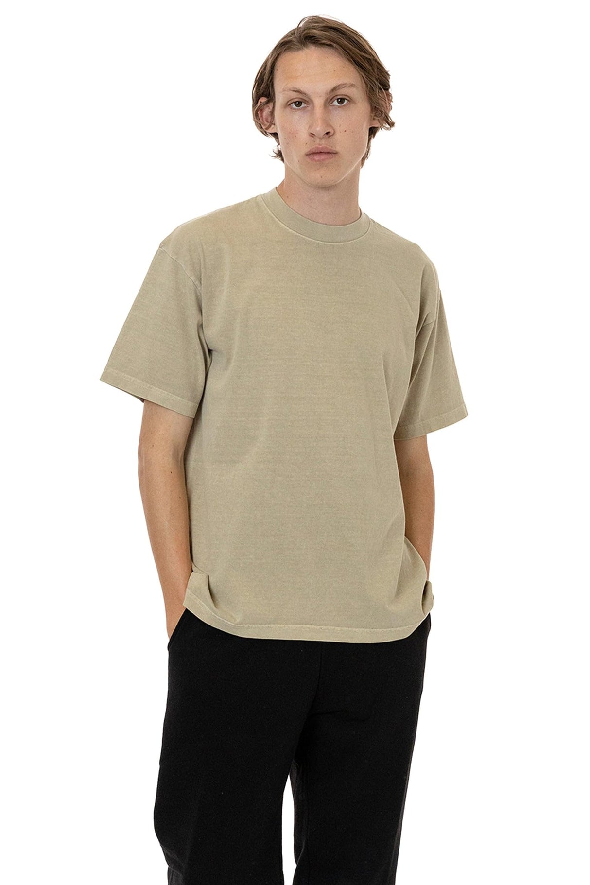 The 1801 Pigment Dye - 6.5oz Garment Dye Crew Neck T-Shirt