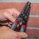 Klein Tools 1019 Klein Kurve Wire Stripper / Crimper / Cutter for B and IDC Connectors, Made in USA, Terminals, More