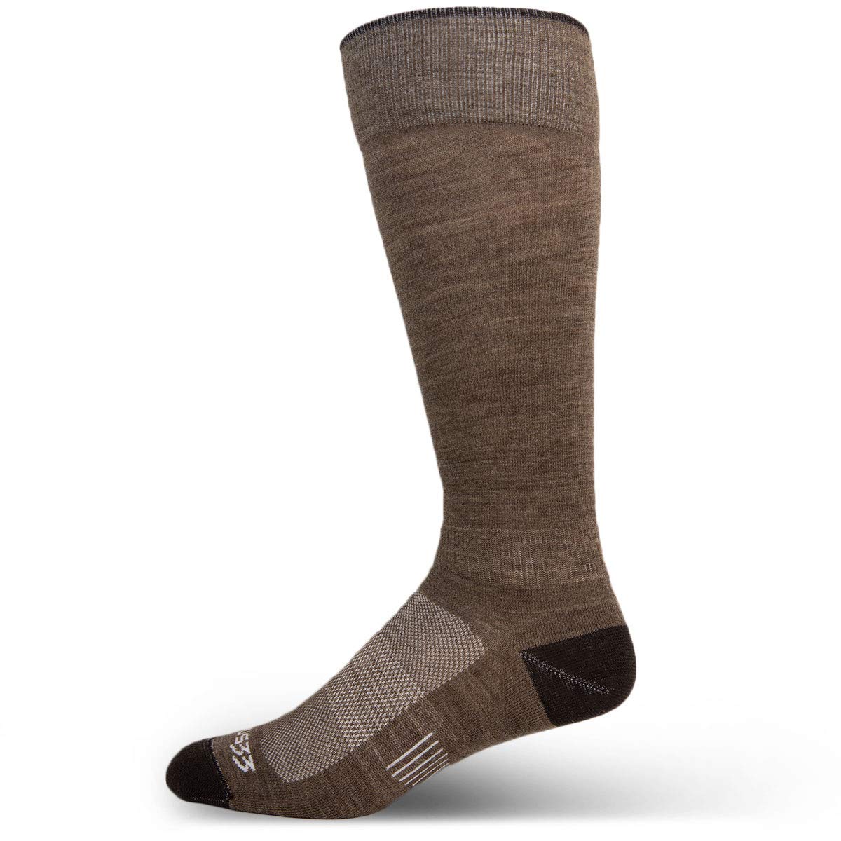 USA Made - Ski and Snowboard Socks - Over the Calf Socks - Merino Wool - Mountain Heritage