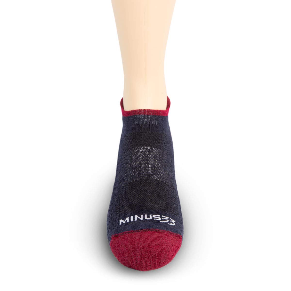 USA Made - No Show Tab Socks - Running Socks - Merino Wool - Mountain Heritage