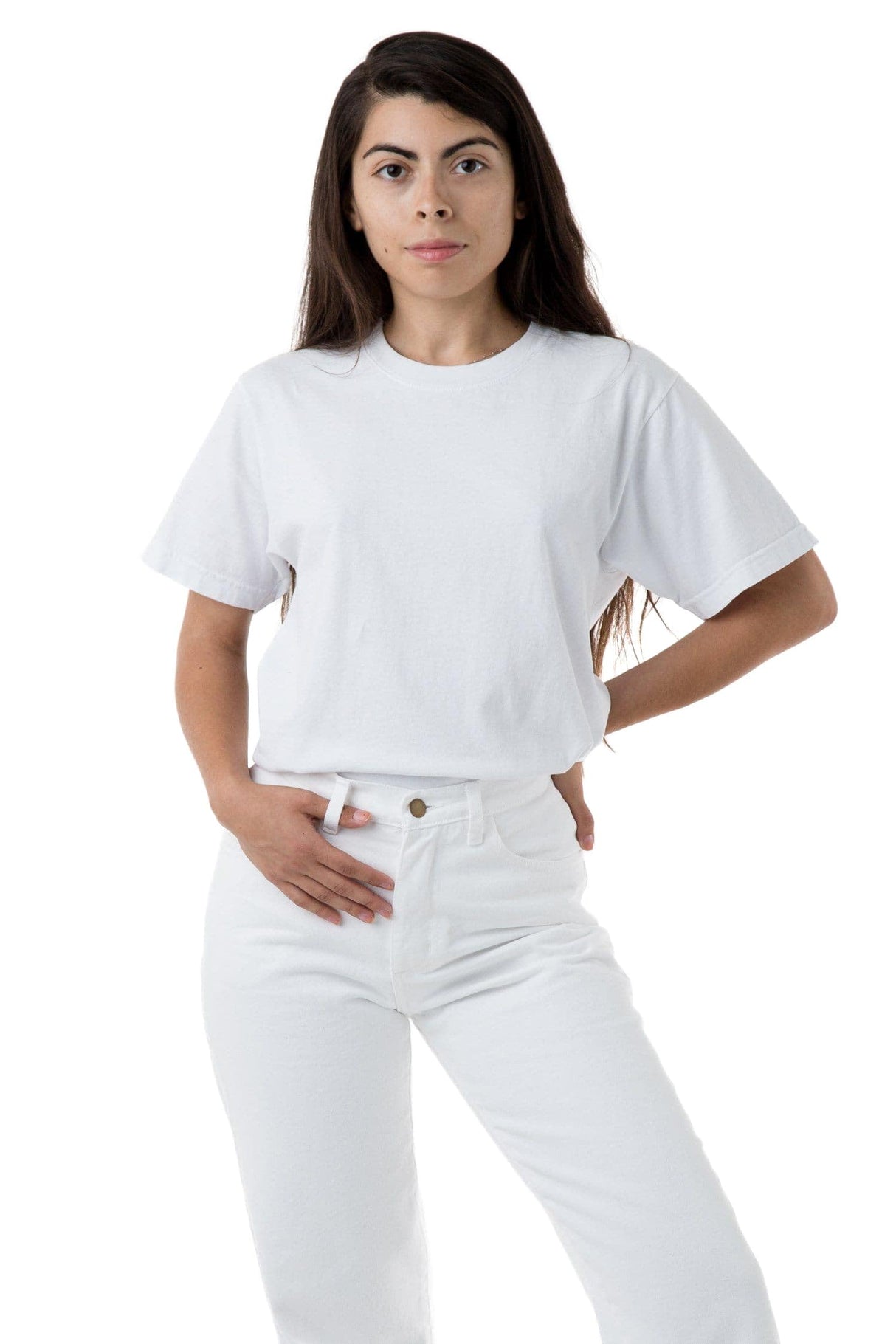 1801 - 6.5oz T-Shirt, Made In USA, Garment-Dyed, Shrink-Free, Relaxed Fit
