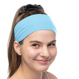 Women's Cotton Headbands Sweatbands 3" Wide Sports Fitness Yoga Fashion Made in USA