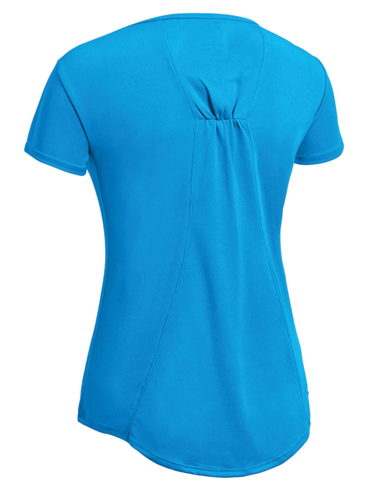 Expert Brand USA-Made Women's Drimax Angel Mesh Cinch Performance T-Shirt for Training Sports Hiking Workout