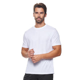 Expert Brand USA-Made Men's Oxymesh Crewneck Short Sleeve Active T-Shirt for Sports Hiking Running Gym