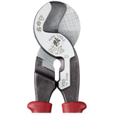 Klein Tools 63215 Cable Cutter, Made in USA, High-Leverage 6.5-Inch Compact, Forged From US Made Steel, Ideal for Cutting Aluminum and Copper Cable