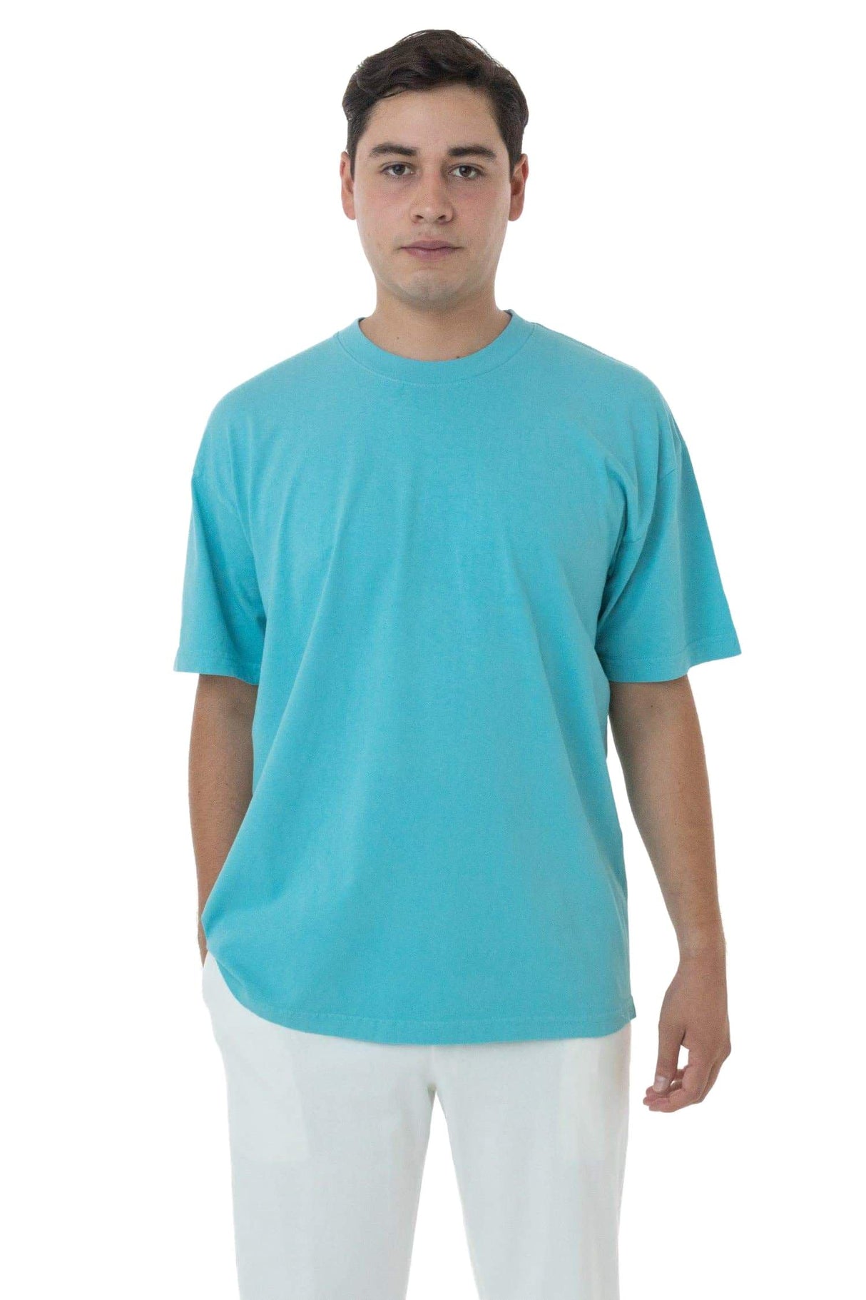 1801 - 6.5oz T-Shirt, Made In USA, Garment-Dyed, Shrink-Free, Relaxed Fit