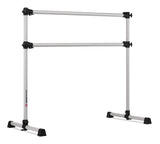 VITA Barre Portable Freestanding Double Ballet Barre, Prodigy, Aluminum | Adjustable Height, USA Made, Home or Gym Exercise Equipment for Kids & Adults | Dance, Fitness, Pilates