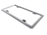 WeatherTech Billet Motorcycle License Plate Frame - Satin Black