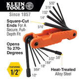 Klein Tools D248-8 Pliers, Made in USA, Diagonal Cutting Multi-Purpose Pliers with Angled Head, High-Leverage Design, and Short Jaw, 8-Inch