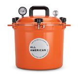 All American 1930: 10.5qt Pressure Cooker/Canner (The 910) - Exclusive Metal-to-Metal Sealing System - Easy to Open & Close - Suitable for Gas, Electric, or Flat Top Stoves - Made in the USA