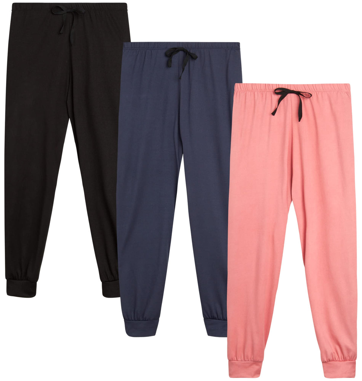 Sweet Hearts Girls' Sweatpants - Super Soft Athletic Performance Joggers: Made in USA (3 Pack)