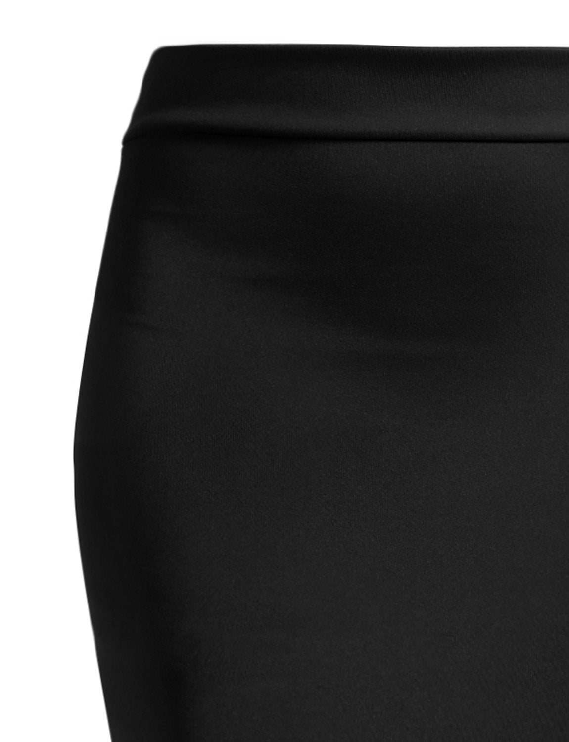 J. LOVNY Women's Elastic Waistband Stretch Bodycon Mini Length Pencil Skirt Made in USA