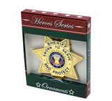Allied Products Navy Heroes Series Holiday Ornament - Officially Licensed Navy Medallion
