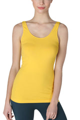 NIKIBIKI Women Seamless Basic Jersey Tank Top, Made in U.S.A, One Size