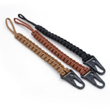 Dango EDC Tether - Cobra Weave 550 Paracord - 6 Inch Woven, 10 Feet Unraveled