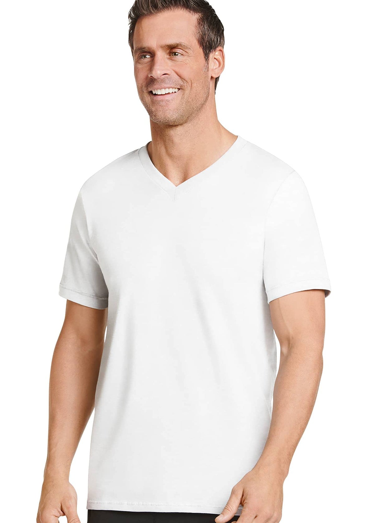 Jockey Men's Undershirt Classic V-Neck - 3 Pack