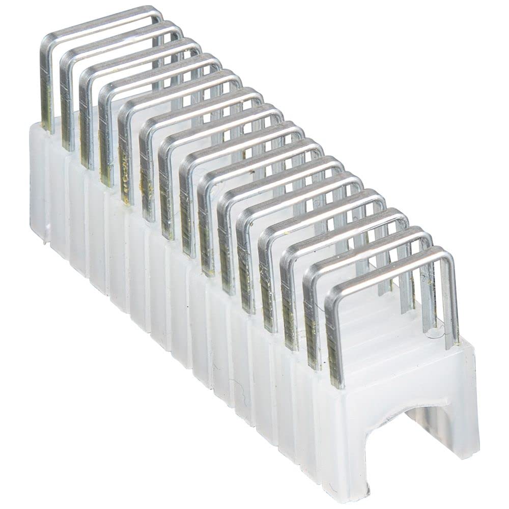 Klein Tools 450-003 Heavy Duty Staples, Made in USA, 19/32 x 11/32-Inch Insulated Staples for Romex and Other Cables, for Klein Tools Stapler No. 450-100