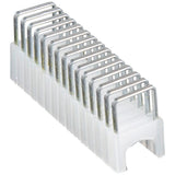 Klein Tools 450-003 Heavy Duty Staples, Made in USA, 19/32 x 11/32-Inch Insulated Staples for Romex and Other Cables, for Klein Tools Stapler No. 450-100