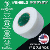 Shield Turf Tape Youth Kit Football | Turf Tape Football, USA Made, 3 Inch Size, 4-Way Stretch Flexibility, Waterproof, Reflex Stretch Tape, Black