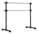 VITA Barre Portable Freestanding Double Ballet Barre, Professional | Adjustable Height, Made in USA, Home or Gym Exercise Equipment for Kids & Adults | Dance, Fitness, Pilates