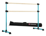 VITA Barre Portable Freestanding Double Ballet Barre, Prodigy, with Carry Bag | Adjustable Height, USA Made, Home or Gym Exercise Equipment for Kids & Adults | Dance, Fitness, Pilates