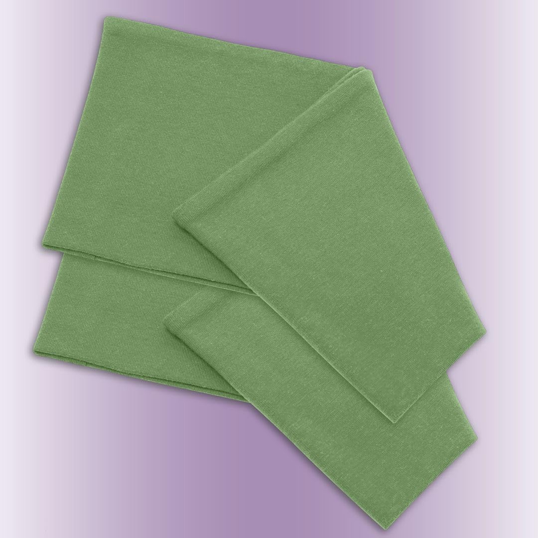 Men's Cotton Headbands Sweatbands 5" Wide Sports Fitness Yoga Fashion Made in USA