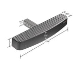 WeatherTech BumpStep XL with Standard Plated Hardware