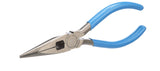 Channellock 326 6-Inch Long Nose Plier with Side Cutter, Blue