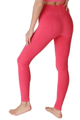 NIKIBIKI Women Seamless Vintage High Waisted Leggings, Made in U.S.A, One Size