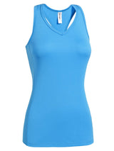Expert Brand USA-Made Women's Drimax Workout Tech Racerback Performacne Tank Top for Taining Sports Hiking Workout