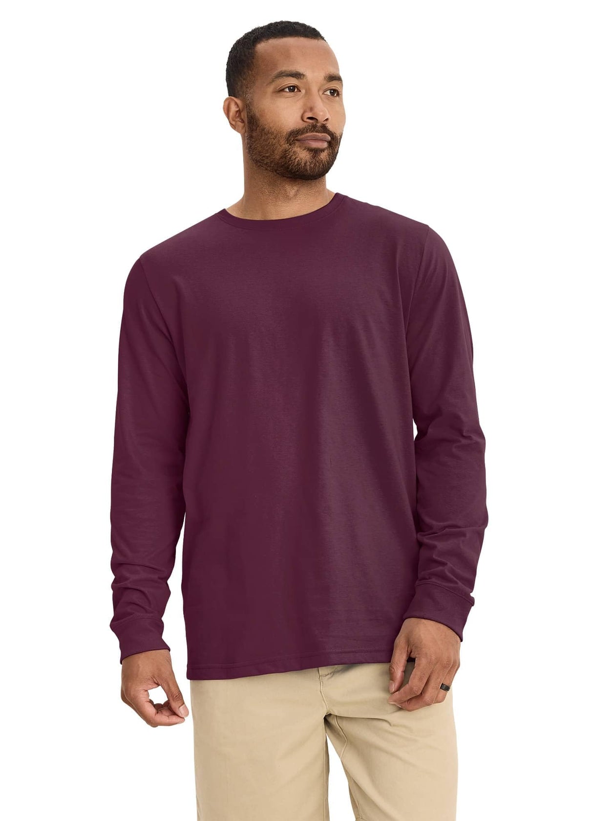 Jockey Men's Casualwear Made in America Heritage Long Sleeve Tee