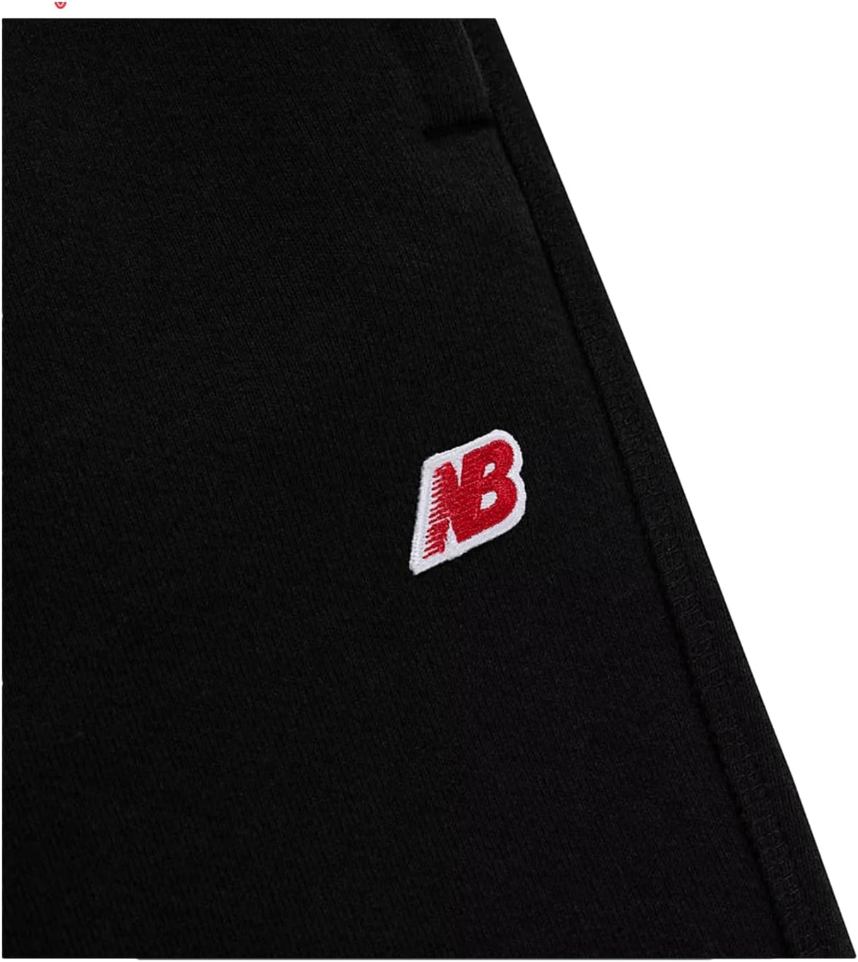 New Balance Made in USA Core Sweatpants - Premium Quality, Comfortable Fit, Made with Domestic Fabrics (US, Alpha, Medium, Regular, Regular, Black)