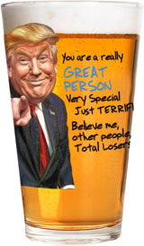 Great Person Funny Gift for Dad from Daughter, Son - Dad Gifts - Birthday Gifts for Dad - Dad Birthday Gift Ideas - Cool Gifts for Dad - Present for Dad 16 oz Pint Glass Beer Glass