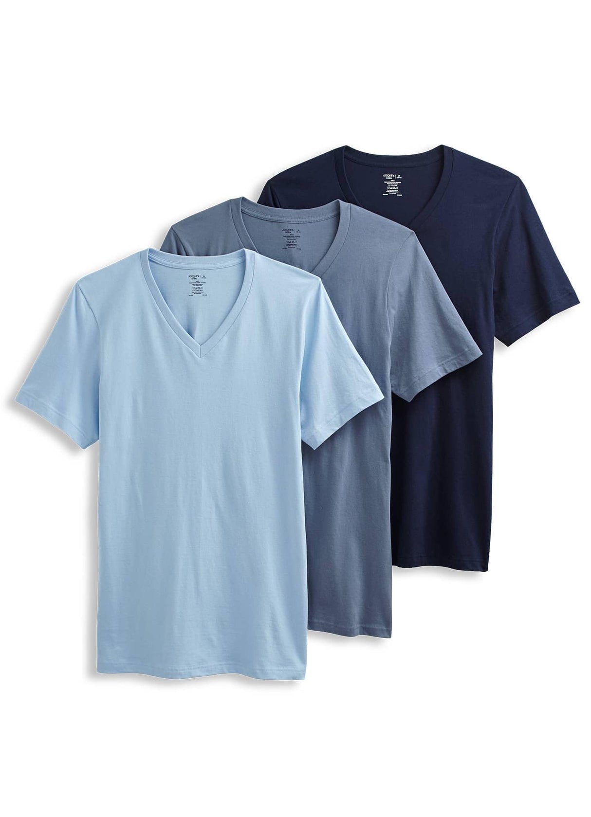 Jockey Men's Undershirt Classic V-Neck - 3 Pack