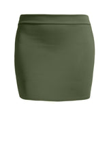 J. LOVNY Women's Elastic Waistband Stretch Bodycon Mini Length Pencil Skirt Made in USA