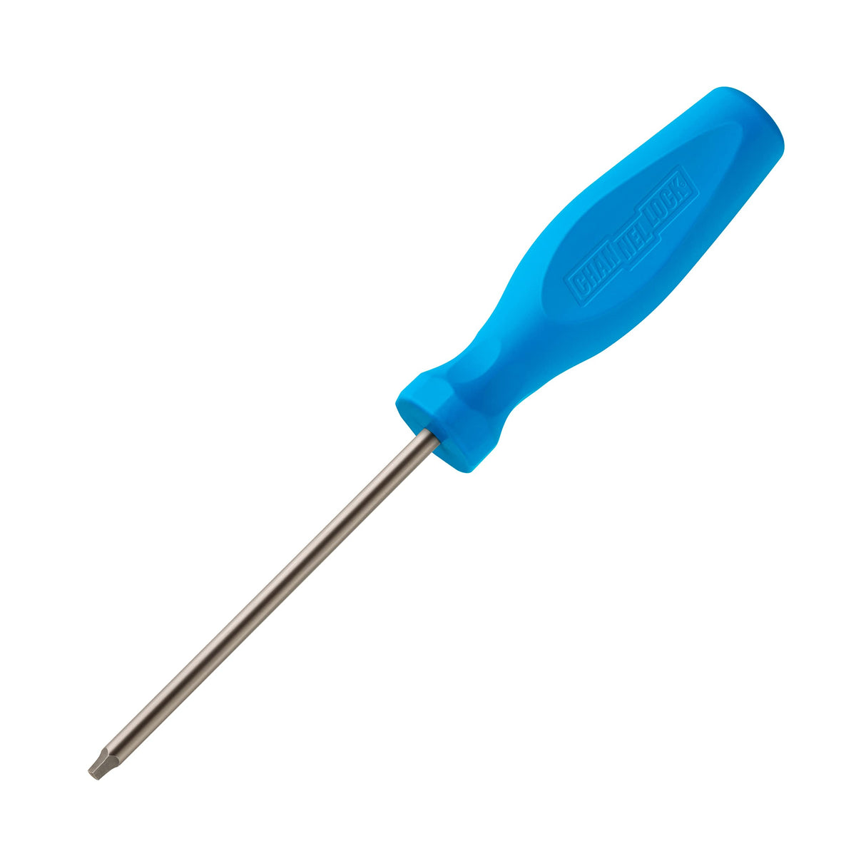 CHANNELLOCK R030H #0 x 3-inch Professional Square Recess Screwdriver, Magnetic Tip, Made in USA, Molded Tri-Lobe Grip