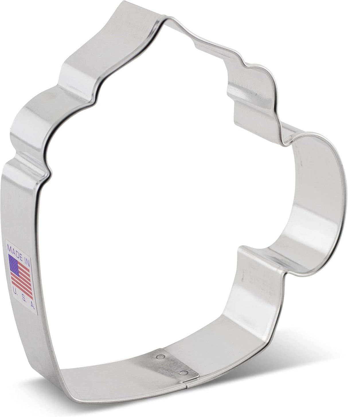 Coffee Mug Cookie Cutter, 4" Made in USA by Ann Clark