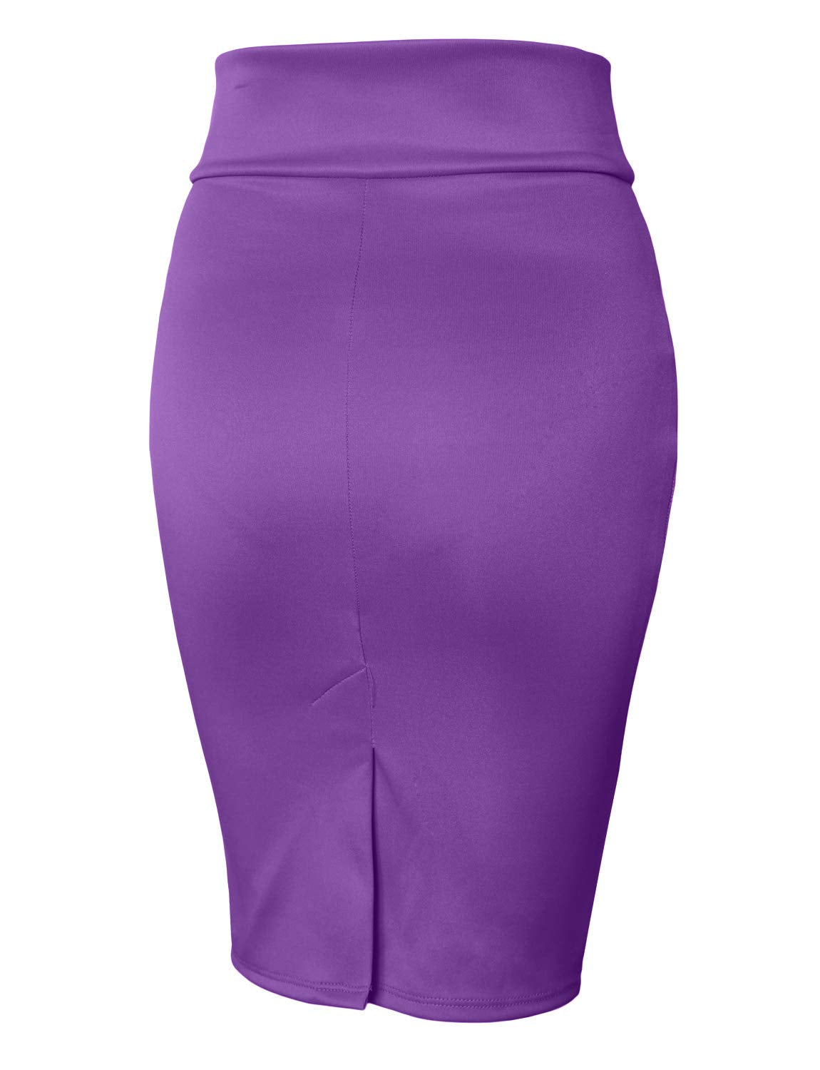 J. LOVNY Women's Stretch Bodycon Midi Pencil Skirt Made in USA S-3XL