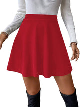 Sweet Hearts Skater Skirts for Women- Basic Casual Versatile Stretchy Mini Tennis Skirt Made in USA