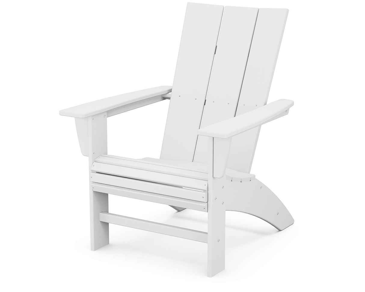 POLYWOOD Modern Curveback Adirondack Chair