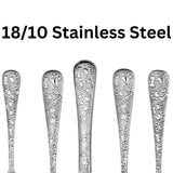 Liberty Tabletop Oliver Puppy 40 Piece Flatware Set Service for 8 Dog Themed Stainless Steel Silverware Made in the USA (40)