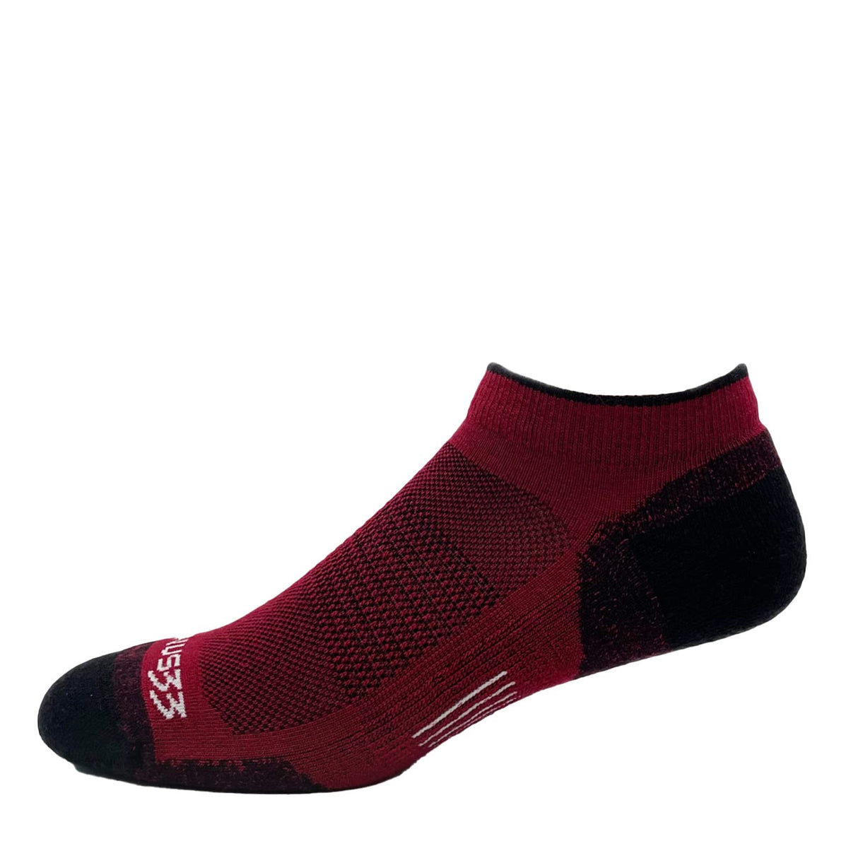 USA Made - No Show Socks - Running Socks - Merino Wool - Mountain Heritage