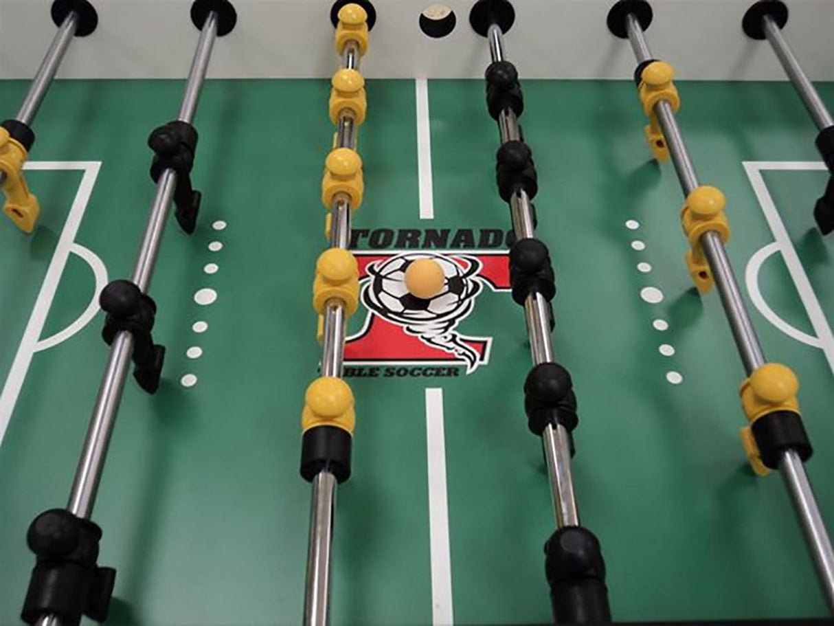 Tornado Tournament 3000 Foosball Table - Made in The USA - Commercial Quality for The Home - Incredible Table Soccer Game